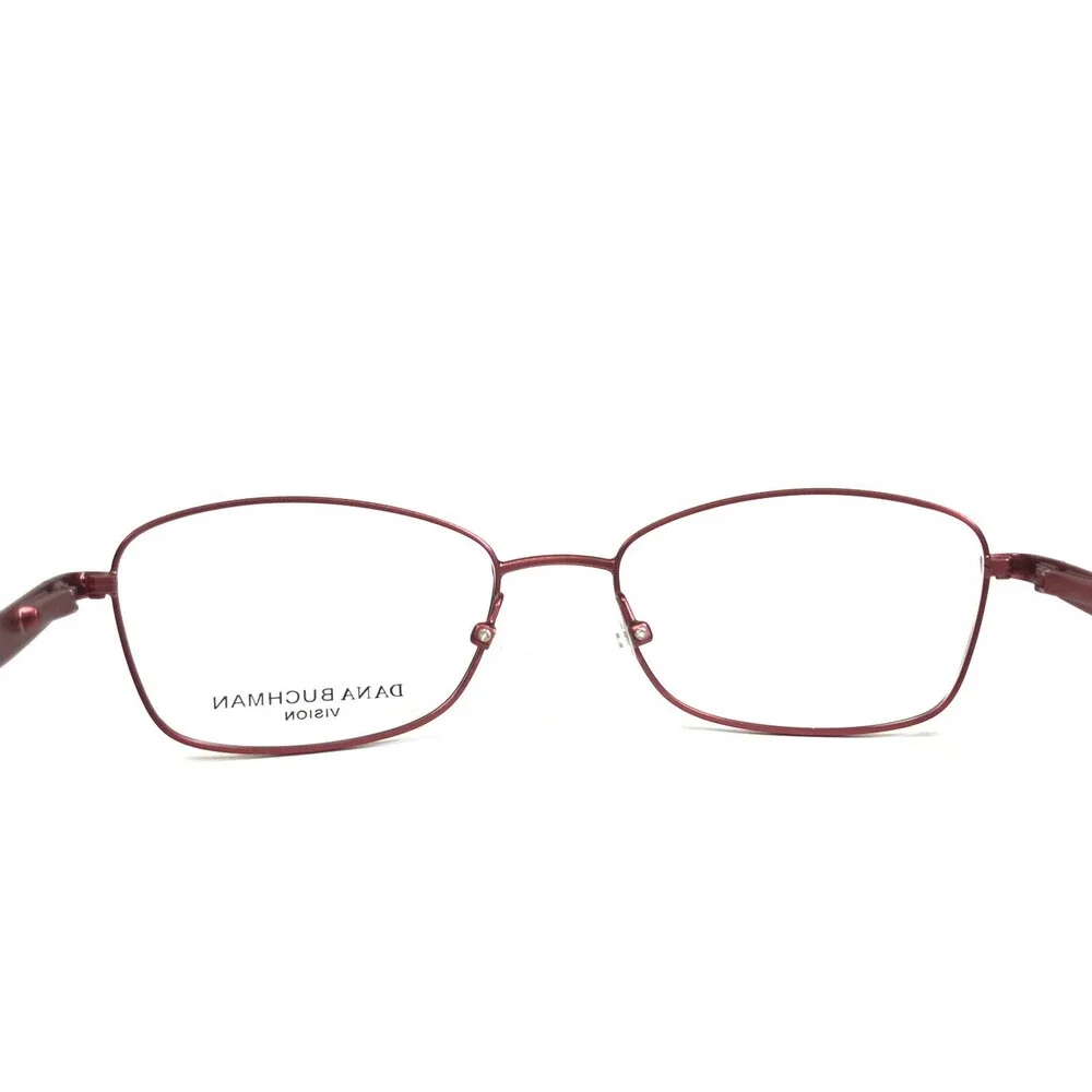 Dana Buchman Eyeglasses Frames BEVERLY CS Red Cat Eye Full Rim 50-17-130
